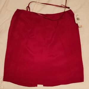 Jones New York Women's Bold Red Pencil Skirt
